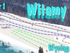 Mappa delle piste Pasieki - Wisła