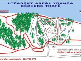 Mappa delle piste Vranča