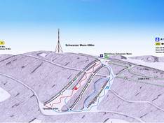 Mappa delle piste Schwarzer Mann - Prüm