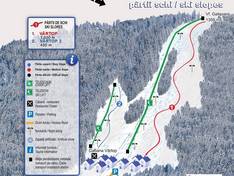 Mappa delle piste Vârtop