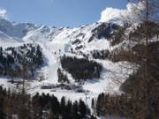 Vista sulla stazione a monte Speikboden