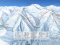 Mappa delle piste Espace Lumière - Pra Loup/Val d’Allos