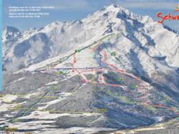 Mappa delle piste Schwemmalm