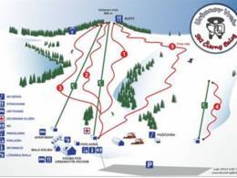 Mappa delle piste Čierny Balog