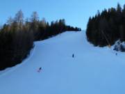 Discesa a valle nera