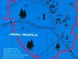 Mappa delle piste Jabuka (Prijepolje)