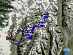 Mappa delle piste Wilderness